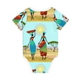 thumbnail image 2 of Rocae African Women for Baby Climbing Clothes Soft Baby Romper for Active Infants Comfortable and Breathable Crawling Jumpsuit Unisex Baby Outfit, 2 of 8