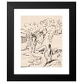 thumbnail image 2 of Ernst Ludwig Kirchner 12x14 Black Modern Framed Museum Art Print Titled - Two Bathers at Fehmarn Coast (1912), 2 of 5