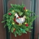 thumbnail image 2 of Pollo Iluminada Con Bufanda, Guirnalda Colgante Para Puerta De Pavo Led De Navidad, Decoración Para Fiestas Y Vacaciones Minnieouse HA039151-00, 2 of 6