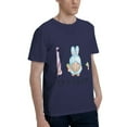 thumbnail image 2 of Bingfone Happy Easter Sunflower Gnomes,Cute Gnome Men'S Loose Fit Short-Sleeve Pocket T-Shirt, 2 of 7