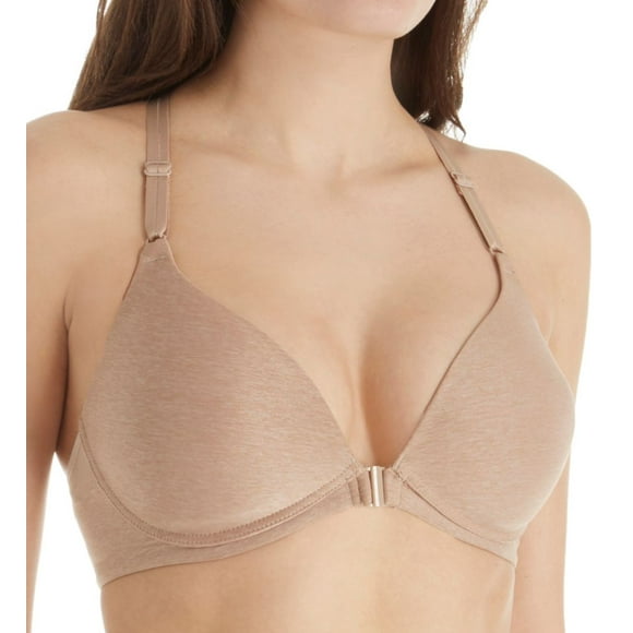 Women's Warner's RM4281A Play it Cool Wire-Free Cooling Racerback Bra (Toasted Almond 38C)