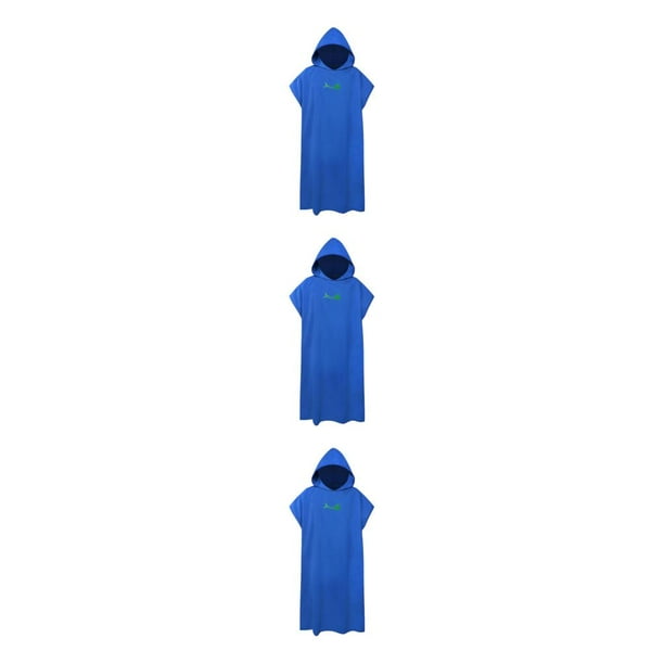 Sonducket Toalla De Microfibra Para Baño Unisex Absorbente Ligera Y Lujosa Toallas De Baño Para El Cuerpo Surf Poncho Toalla De Playa Azul Type1 NO1