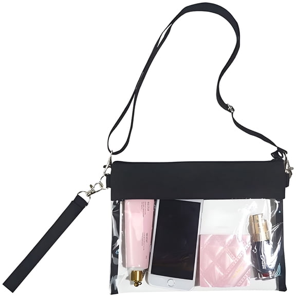 GASTROPOD 2026 New Clear Crossbody Purse Bag - Stadium Approved Clear Tote Bag for Concert, Sports, Festival