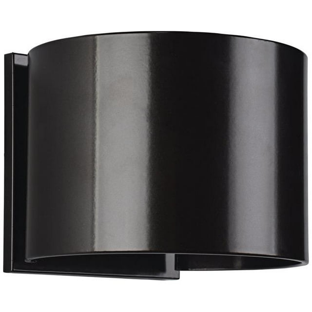 Access Lighting 20399LEDMGRND-BRZ Curve LED Wall Sconce Light, Bronze Finish