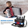 thumbnail image 3 of 1 Pce Adorable Accordéon Instruments de Musique Jouets Éducatifs, 3 of 8