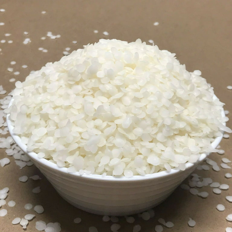 YYCH 5-lb Pure White Beeswax Pellets-100% Pure : : Home