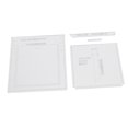 thumbnail image 4 of 4pcs Pntil De Pntil De Bricoje Pntil De Pntil De Bricoje Bolsa De Hombro de material cuero Acrílico BLESIY Plantilla de acrílico transparente, 4 of 8