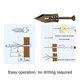thumbnail image 4 of 100PCS Self Drilling Drywall Anchors with Screws Upgraded Zinc Plated Steel Hollow Wall Anchors(0.47, 4 of 5