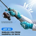 thumbnail image 3 of KastKing La Sal Pro Full Finger Fishing Gloves, UPF 50+ Sun Protection Gloves with Convertible Design, Ultralight Microfiber, Ultra-Soft Comfort, FrostWeave Cooling, Enhanced Grip, Four Sizes Options, 3 of 7