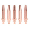 thumbnail image 2 of 5Pcs Acetylene Torch Tips Contact Tip Nozzle Copper Larger Caliber Equal Pressure Cutting Tips For Acetylene Flame Cutting Machine, 2 of 8