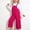 Hot Pink, variant on Girls Performance Overalls Cute Childrens Suspenders Pants For Dance Choir And Stage Tween Kids Summer Soft Comfy Cute Teen Basic Pants