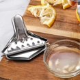 thumbnail image 3 of Stainless Steel Juicer Squeezer Manual Citrus Press Heavy Duty Lemon Squeezer Portable Fruit Juice Squeezer Hand Held KitchenJuicer for Lemons Limes, 3 of 4