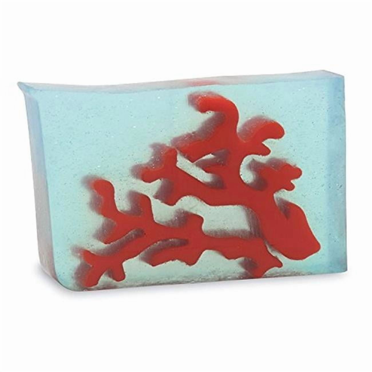 Primal Elements SWREDC Red Coral Wrapped Bar Soap 5.8 oz.