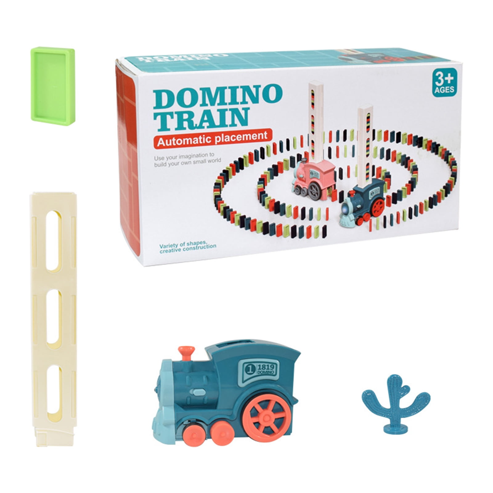 Automatic Domino Train for Grade School Physics Engineering