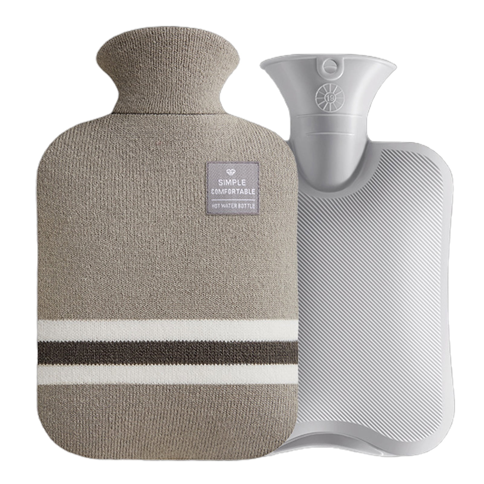 Bobasndm Hand Warmer Bag Good Sealing Waterfilling High Temperature Resistant with Knitted