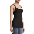 thumbnail image 5 of No Boundaries Ribbed Cami Top, 5-Pack, Women's XXS-XXL, 5 of 23