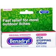 Benadryl Itch Stopping Cream Original Strength 1 oz (Pack of 6)