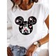 thumbnail image 1 of Cartoon Top Clothing Disney Mickey Mouse Clothes Tee Women Female 90s Sweet Cute Printed Fashion Lady Casual Graphic T-shirtsL Gao Jinjia LED, 1 of 2