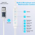 thumbnail image 3 of Audífonos VIFIGEN USB-C con cable y micrófono, 3 of 9