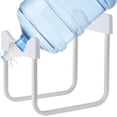 thumbnail image 1 of Water Dispenser Stand, 3-5 Gallon Water Bottle Stand, Non-Slip Drinking Water Cooler Rack with Reusable Spout, Compatible with 55mm Diameter Non-Threaded Water Bottle Mouth, 1 of 5
