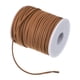 thumbnail image 1 of Uxcell 0.1" x 49 Yards Suede Lace Cord Ribbon Suede Cord Faux Leather Cord Leather Lace for DIY, Dark Brown, 1 of 7