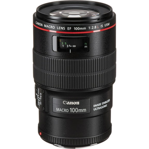 Canon EF 100mm f/2.8L Macro IS USM Lens - 3554B002