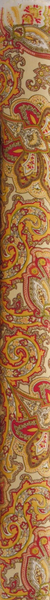 Waverly Inspirations 45" 100% Cotton Paisley Antique Print Sewing & Craft Fabric By the Yard, Beige and Green