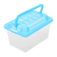 thumbnail image 4 of AURARMLET Turtle Tank Box for Pet Transport Rectangular Plastic 1Pack, 4 of 8