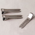 thumbnail image 3 of 50pcs Double Prong Metal Alligator Clips Hairpins for DIY Hair Bows (Silver), 3 of 7