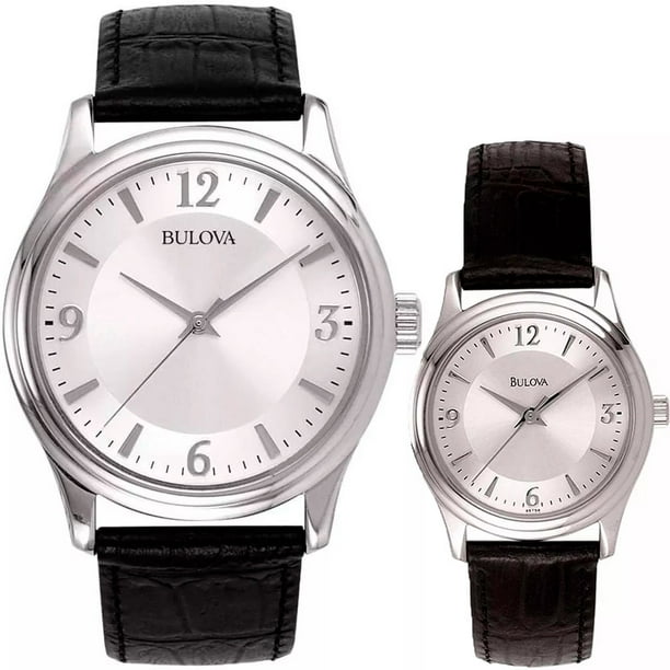 Pareja Perfecta Reloj Bulova Corporate 96A28 H M 96T58 Bulova Corporate 96A28 96T58 Walmart en linea