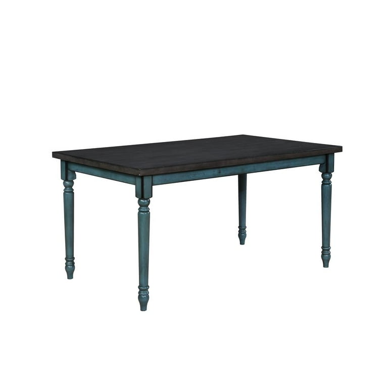 Teal dining table online set