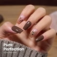 thumbnail image 6 of Beetles Coffee o' Clock Brown Gel Polish, 15ml, HEMA-Free Dark Brown UV LED Formula, 6 of 7