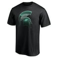 thumbnail image 2 of Men's  Black Michigan State Spartans Midnight Mascot T-Shirt, 2 of 3