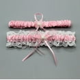 thumbnail image 5 of Wedding Garter for Bride Stretch Prom Garters Bridal Leg Garter Set, Light Blue, 5 of 5