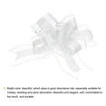 thumbnail image 4 of Unique Bargains 10pcs 11 Inch Extra Large Pull Bow Gift Wrapping Big Organza Bows Ribbon White for Wedding Baskets Presents, 4 of 6