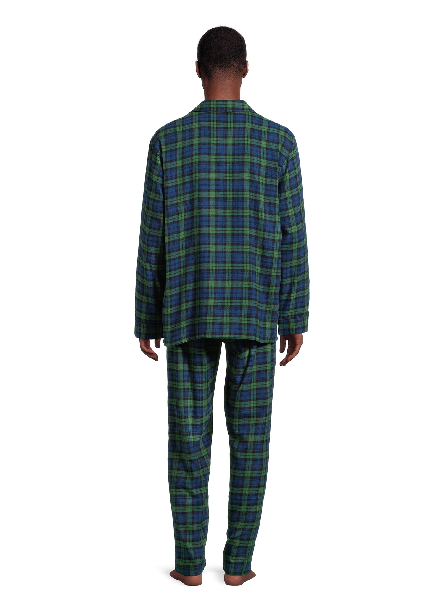 Hanes Men's Ultrasoft Flannel Pajama Set, 2-Piece, Sizes S-2XL