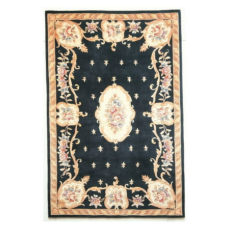 Aubusson Area - KAS Rugs Ruby 890 Fleur-De-Lis Aubusson Area Rug