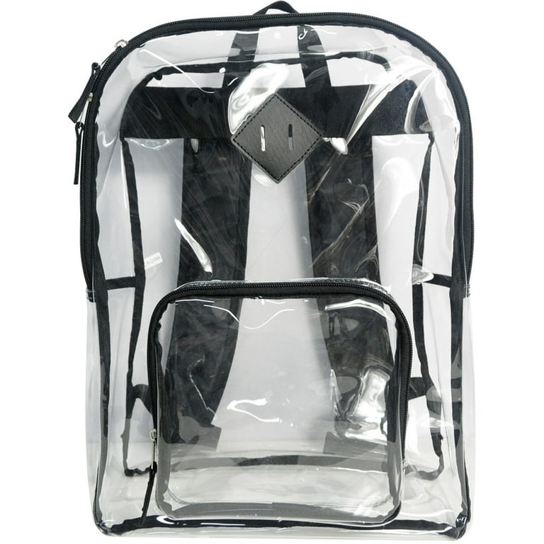 Clear plastic backpack walmart hotsell