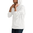 thumbnail image 3 of Sudadera con Capucha para Mujer, Informal, de Punto Gofre, de Larga, con Cordón Ajustable, Ligera, con Capucha XL, 3 of 8