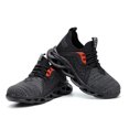 thumbnail image 3 of Men's Lightweight Mesh Working Shoes Breathable Steel Toe Shoes Safety Footwear Women's Protective Sneakers, 3 of 7