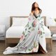 thumbnail image 4 of LHSHID Dinosaurs and The Woods Blanket Flannel Soft and Comfortable Anti static Bed Sofa Blanket 30x40in, 4 of 6