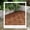 Dark Brown, variant on Tiles, Patio Flooring - Outdoor Waterproof Acacia Wood Tiles for All Weather Use - Balcony, Backyard, Indoor & Outdoor (Brown, Square - Set 10 Crossed Pattern)
