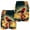 HTD9574, variant on New 3D Print Hawaii Hibiscus Flower Soulful Men's Shorts Women Vaion Beach Short Pants Floral Shorts Swim Trunks Board Shorts