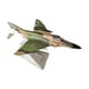 thumbnail image 1 of Modelo F4 a escala 1/144, avión simulado, adorno para coleccionistas, juguete de metal, modelo de avión para bar, estantería, mueble de TV., 1 of 9