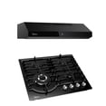 thumbnail image 2 of Combo Midea Parrilla de Gas 4 Quemadores y Campana Extractora 24 Pulgadas Negro DUOTASTECRYSTAL, 2 of 5