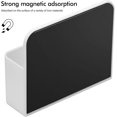 thumbnail image 4 of 2 Piezas de Caja de Almacenamiento Magnética, Portalápices Magnético, Portalápices de Pizarra Magnética con Compartimento para Refrigerador, Pizarra Blanca, Gabinete de Almacenamiento (Blanco), 4 of 5