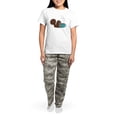 thumbnail image 4 of CafePress - Coffee Squirrel Women's Light Pajamas - Women's Short Sleeve Print T-Shirt and Pants Light Cotton Pajama Set, 4 of 7