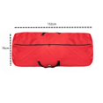 thumbnail image 4 of GROWTH TANK Christmas Tree Storage Container 600D Oxford Xmas Tree Bag Organizer Red, 4 of 9