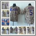 thumbnail image 2 of Camiseta de béisbol de los New York Mets para hombre, versión Elite, chaleco de verano bordado para correr para fanáticos de los deportes, 2 of 5
