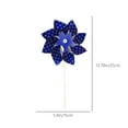 thumbnail image 3 of Clearance of savings! Plastic Independence Day Windmill Decorative Flower Gardening Meadow Windmill Plaything Wholesale Eight Leaf Windmill Outdoor Indoor Garden Home Decoration, 3 of 6